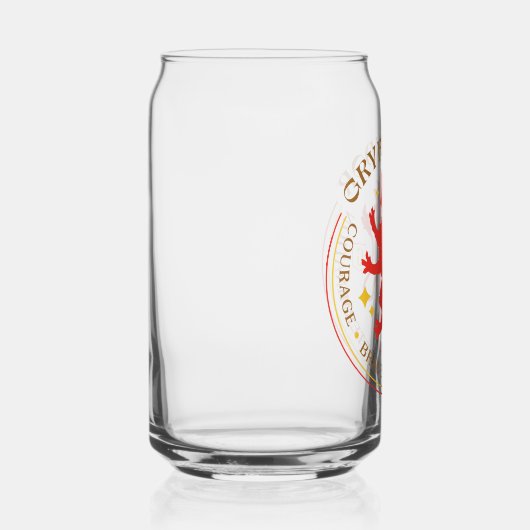 GRYFFINDOR™ Red Lion House Pride Abzeichen Dosenglas (Rechts)