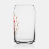 GRYFFINDOR™ Red Lion House Pride Abzeichen Dosenglas (Links)