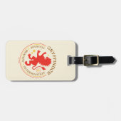 GRYFFINDOR™ Red Lion House Pride Abzeichen Gepäckanhänger (Vorderseite horizontal)
