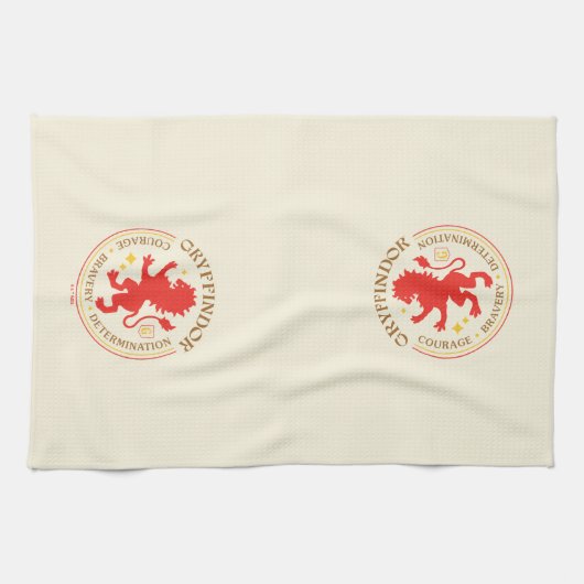 GRYFFINDOR™ Red Lion House Pride Abzeichen Geschirrtuch (Horizontal)