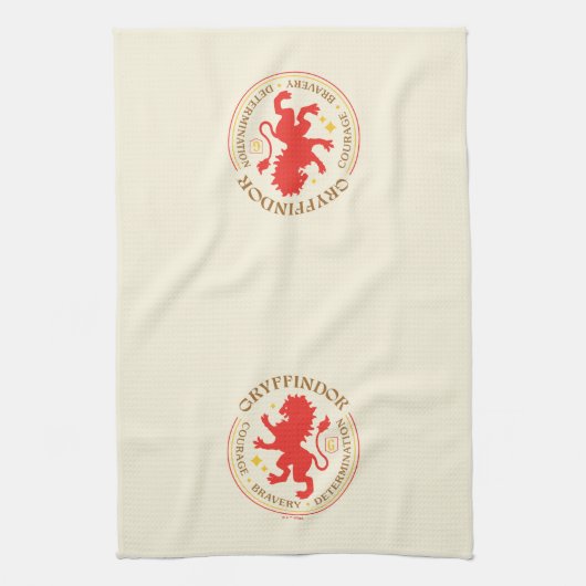 GRYFFINDOR™ Red Lion House Pride Abzeichen Geschirrtuch (Vertikal)