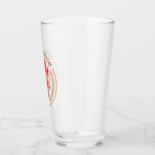 GRYFFINDOR™ Red Lion House Pride Abzeichen Glas (Links)