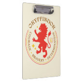 GRYFFINDOR™ Red Lion House Pride Abzeichen Klemmbrett (Rechts)