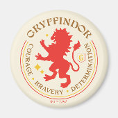 GRYFFINDOR™ Red Lion House Pride Abzeichen Magnet (Vorne)