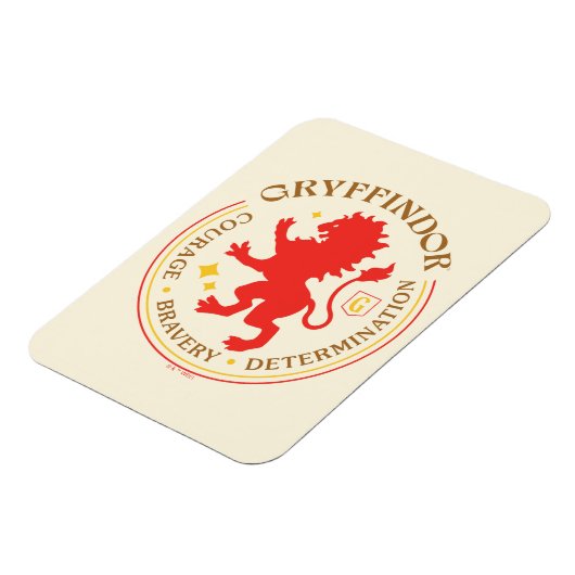 GRYFFINDOR™ Red Lion House Pride Abzeichen Magnet (Linke Seite)