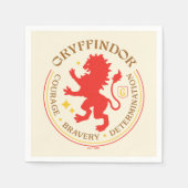 GRYFFINDOR™ Red Lion House Pride Abzeichen Serviette (Vorderseite)