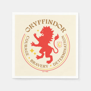 GRYFFINDOR™ Red Lion House Pride Abzeichen Serviette