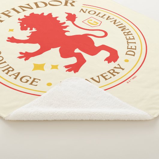 GRYFFINDOR™ Red Lion House Pride Abzeichen Sherpadecke (3/4)
