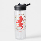 GRYFFINDOR™ Red Lion House Pride Abzeichen Trinkflasche (Links)