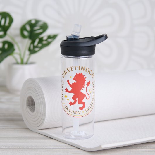 GRYFFINDOR™ Red Lion House Pride Abzeichen Trinkflasche (Yoga)