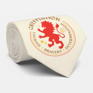 GRYFFINDOR™ Roter Löwenhaus-Stolz-Abzeichen Krawatte