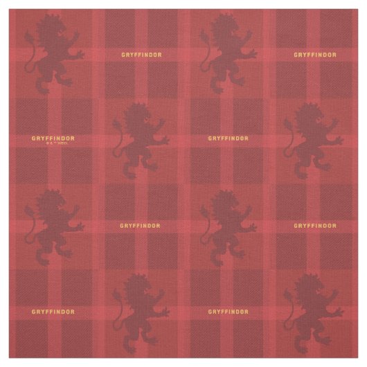 GRYFFINDOR™ Tartan Kariertes Muster Stoff (Muster)