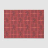 GRYFFINDOR™ Tartan Plaid Pattern Seidenpapier (Vorderseite)