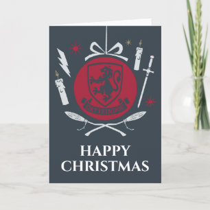 GRYFFINDOR™ Weihnachtsschmuck Grafik Feiertagskarte
