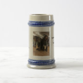 Grýla und Leppalúði Bierkrug Bierglas (Mittel)