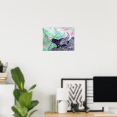 Gryphoceratops drucken poster (Heimbüro)