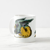 Gryphon - Blau: Kaffeetasse (Vorderseite Links)