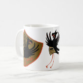 Gryphon, Greif, flippiges Huhn Kaffeetasse (Vorderseite Links)