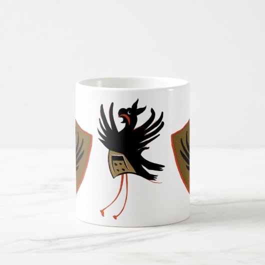 Gryphon, Greif, flippiges Huhn Kaffeetasse (Mittel)
