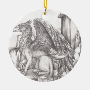gryphon.jpg keramik ornament