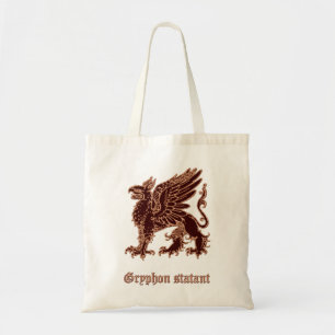 Gryphon mittelalterliche Wappenkunde Tragetasche