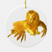 Gryphon Verzierung Keramikornament (Hinten)