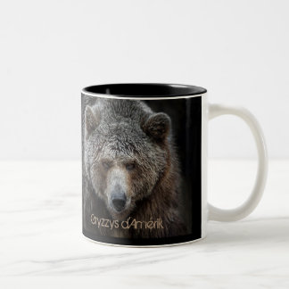 Gryzzys d'Amérik Zweifarbige Tasse