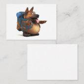 GS Backpacker Mitteilungskarte (Vorne/Hinten)