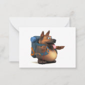 GS Backpacker Mitteilungskarte (Vorderseite)