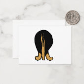 GS Bi Mitteilungskarte (Vorderseite/Rückseite Beispiel)