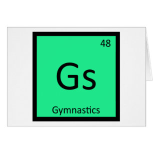 Gs - Gymnastik Sportchemie Periodischer Tisch