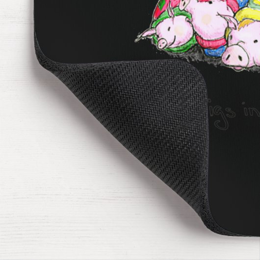 Gs In Blankets 2  Mousepad (Ecke)