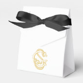 GS Monogram oder SG Monogram Fevor Box Geschenkschachtel (Vorderseite)