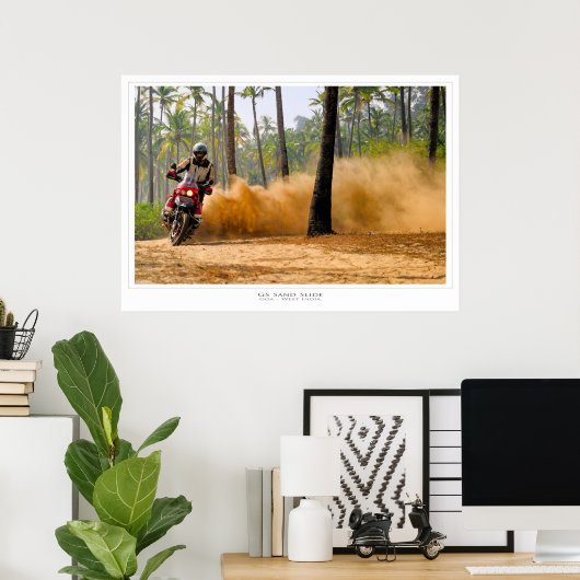 GS Sand Slide Poster (Heimbüro)