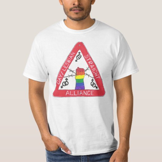 GSA Dreieckt-stück T-Shirt (Vorderseite)
