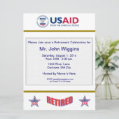 GSA-Einladung zur Rückführung Einladung (Stehend Vorderseite)