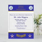 GSA-Einladung zur Rückführung Einladung (Stehend Vorderseite)