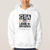 GSA Hoodie (Vorderseite)