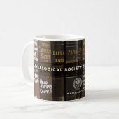 GSBC "Bibliotheks-" Logo-Tasse Kaffeetasse (Vorderseite Links)