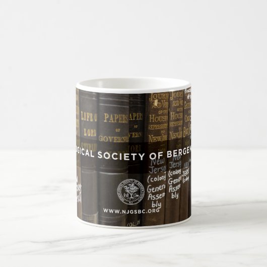 GSBC "Bibliotheks-" Logo-Tasse Kaffeetasse (Mittel)