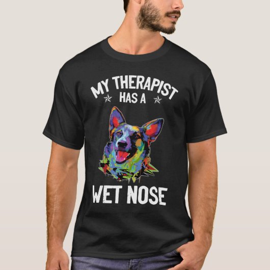 GSD038 - Mein Therapeut hat eine Nase T-Shirt (Vorderseite)