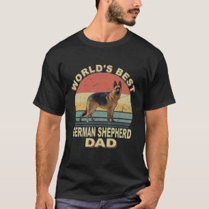 GSD100 - Bester deutscher Schäferhund-Vater der We T-Shirt