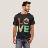GSD100 - Deutsche Schäferhunde-Liebe T-Shirt (Vorne ganz)