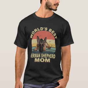 GSD103 - Weltbeste deutsche Schäferhütte-Mama Vint T-Shirt