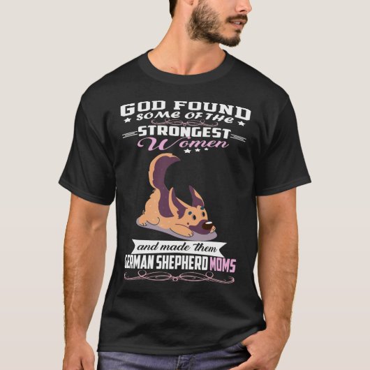 GSD122 - Die Mama der deutschen Hirten fand einige T-Shirt (Vorderseite)