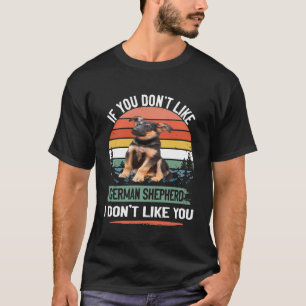 GSD131 - Wenn dir der Deutsche Schäferhund nicht g T-Shirt