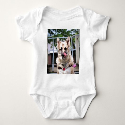 GSD BABY STRAMPLER (Vorderseite)