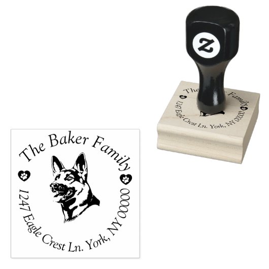 GSD-Briefmarke Gummistempel (Stempel)