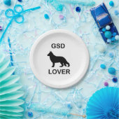 GSD-Fan Pappteller (Party)