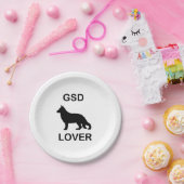 GSD-Fan Pappteller (Party)